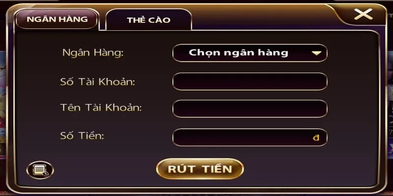 Các bước rút tiền LD789 nhanh chóng