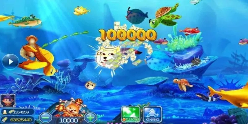 Các loại cá và phần thưởng